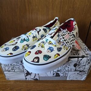2019 Vans x Marvel "Marvel Heads" US Mens Size 9.0 Shoes